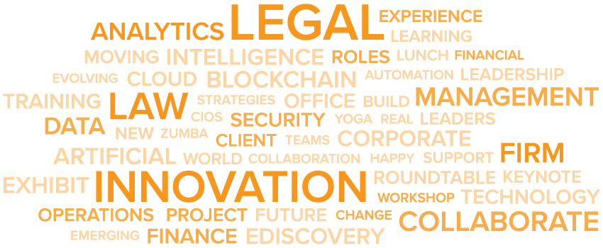 ILTACON word cloud graphic