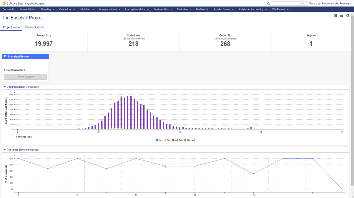 Active Learning Screenshot