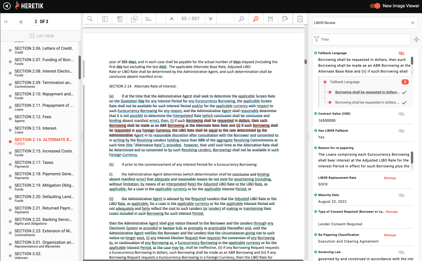 Heretik LIBOR Screenshot
