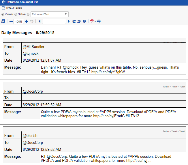 ILTACON Twitter Data