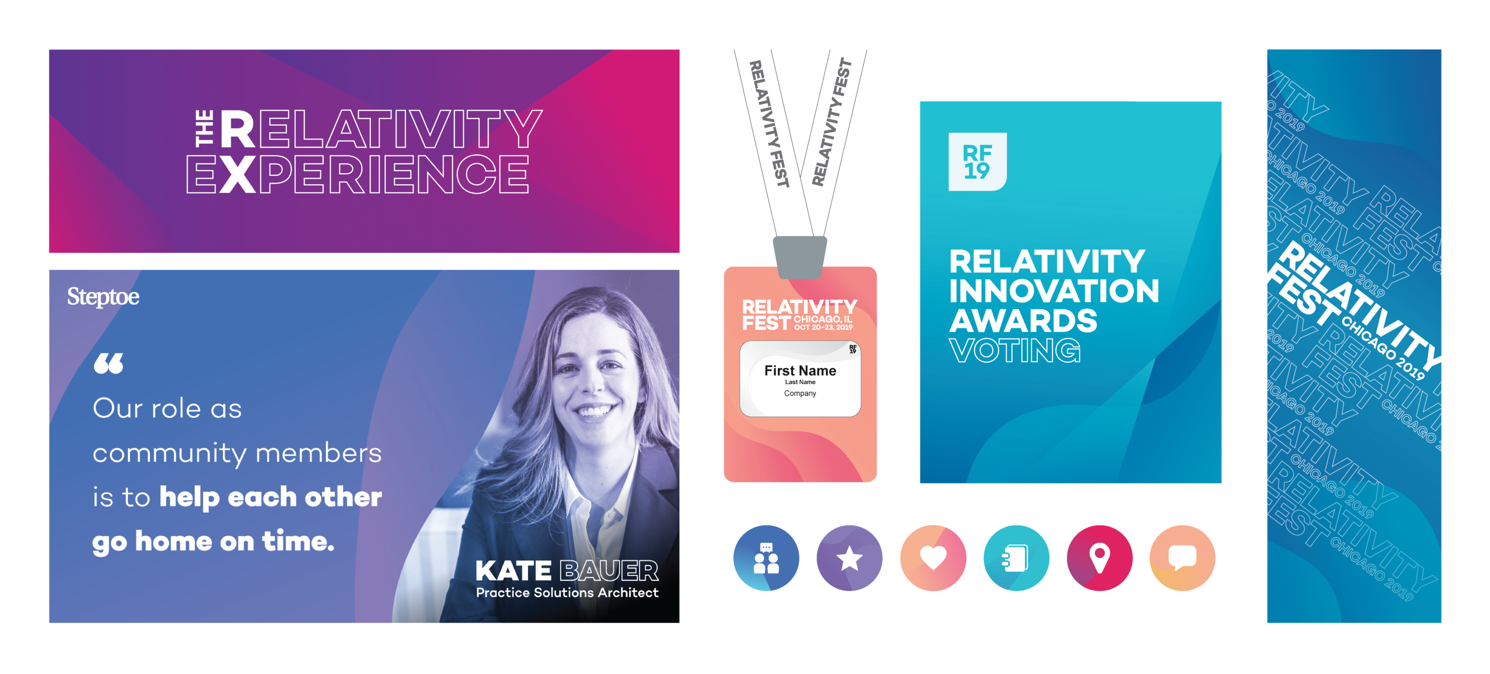 Relativity Fest 2019 visual theme graphic