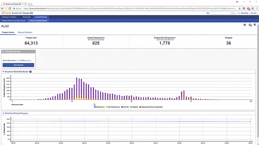 Active Learning in Relativity - Spend Less Time