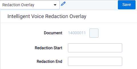 Intelligent Voice Redaction - Redact by timestamps screenshot