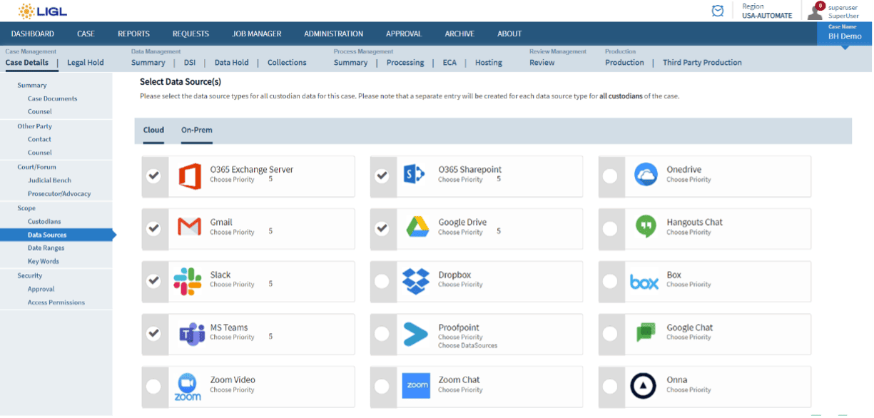 Ligl Dashboard
