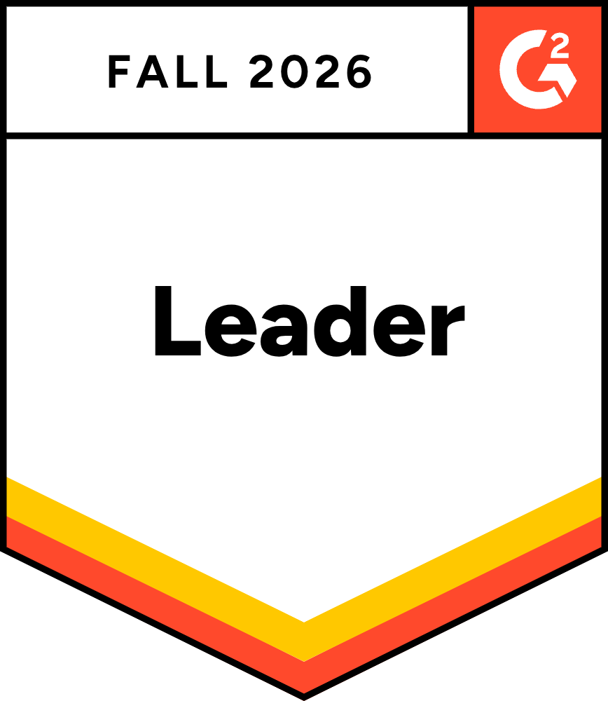 G2 Leader Fall 2026 badge