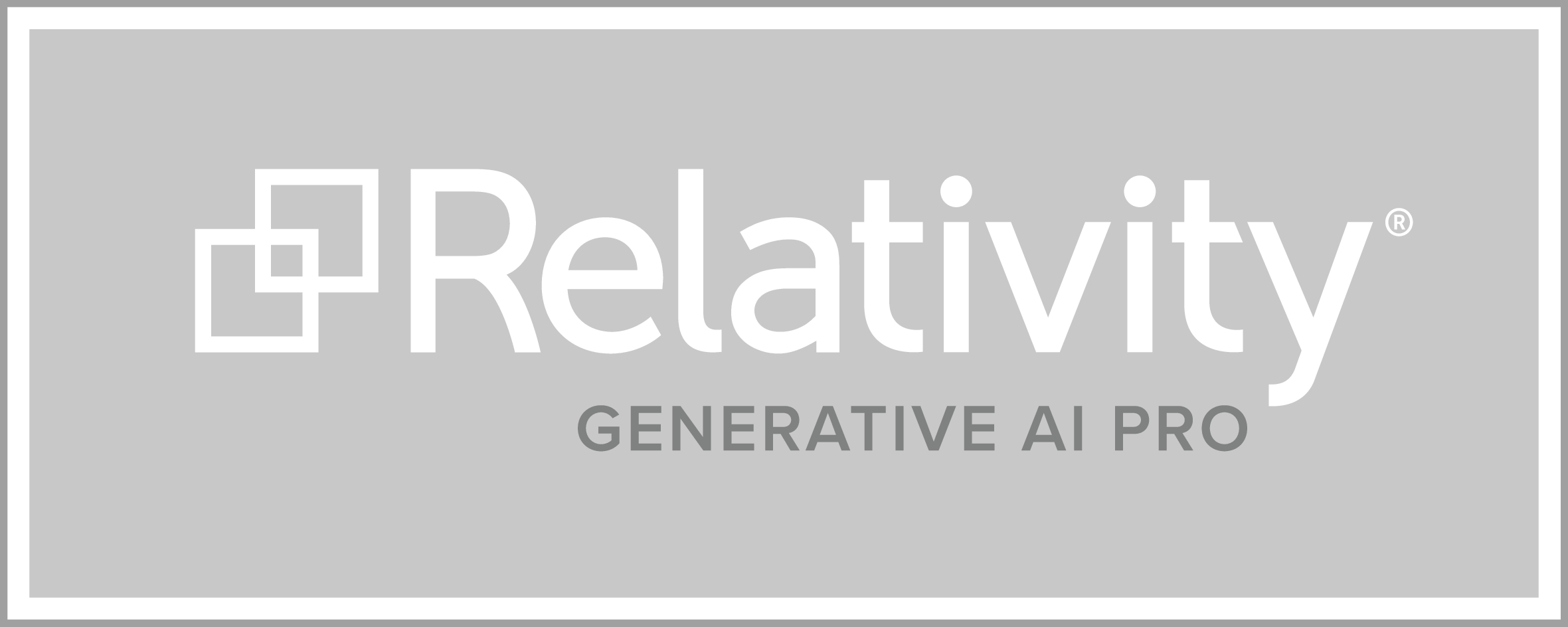 Relativity Generative AI Pro badge