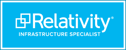 Relativity Infrastructure Specialist badge