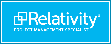 Relativity Project Management Specialist badge