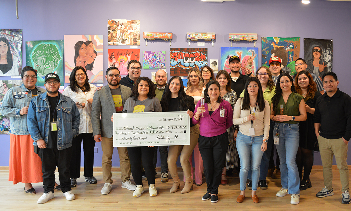 Rel-L.I.T Museum of Contemporary Art Chicago group photo