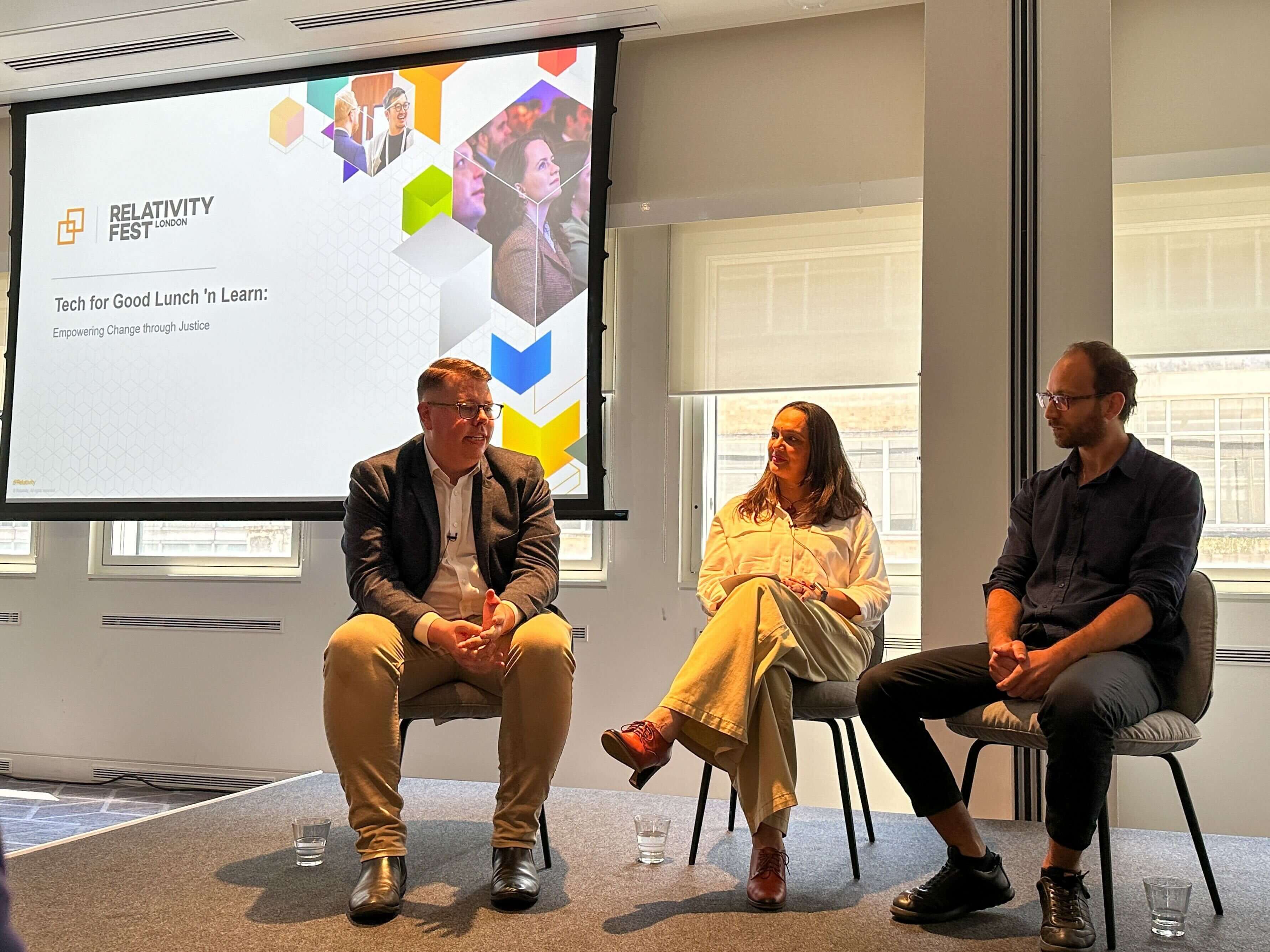 Relativity Fest London 2024 | Justice for Change Lunch n Learn
