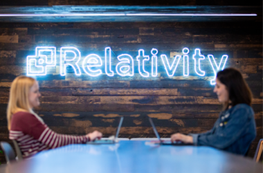 Relativity neon sign