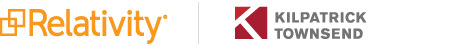 Kilpatrick Townsend & Relativity logos