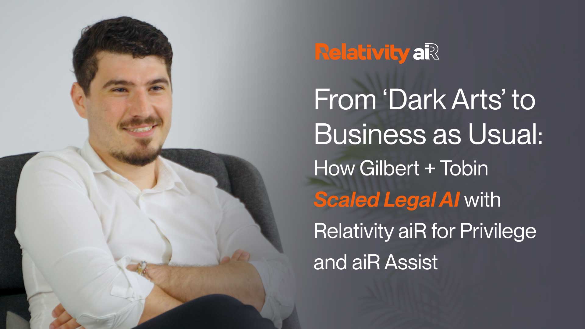 Gilbert + Tobin and aiR Assist customer story video thumbnail