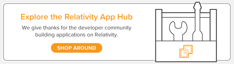 Explore the Relativity App Hub