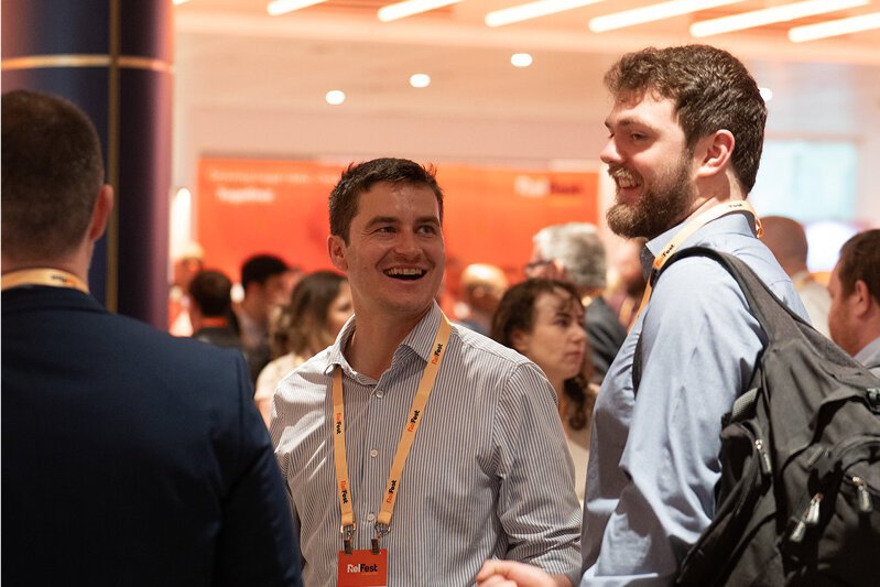 RelFest London 2026 - Attendees socializing