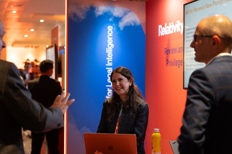 RelFest London 2026 - Relativity booth