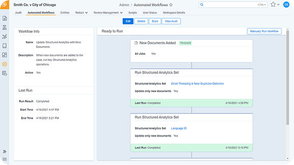 Automated Workflows - Customize workflows to meet your unique needs
