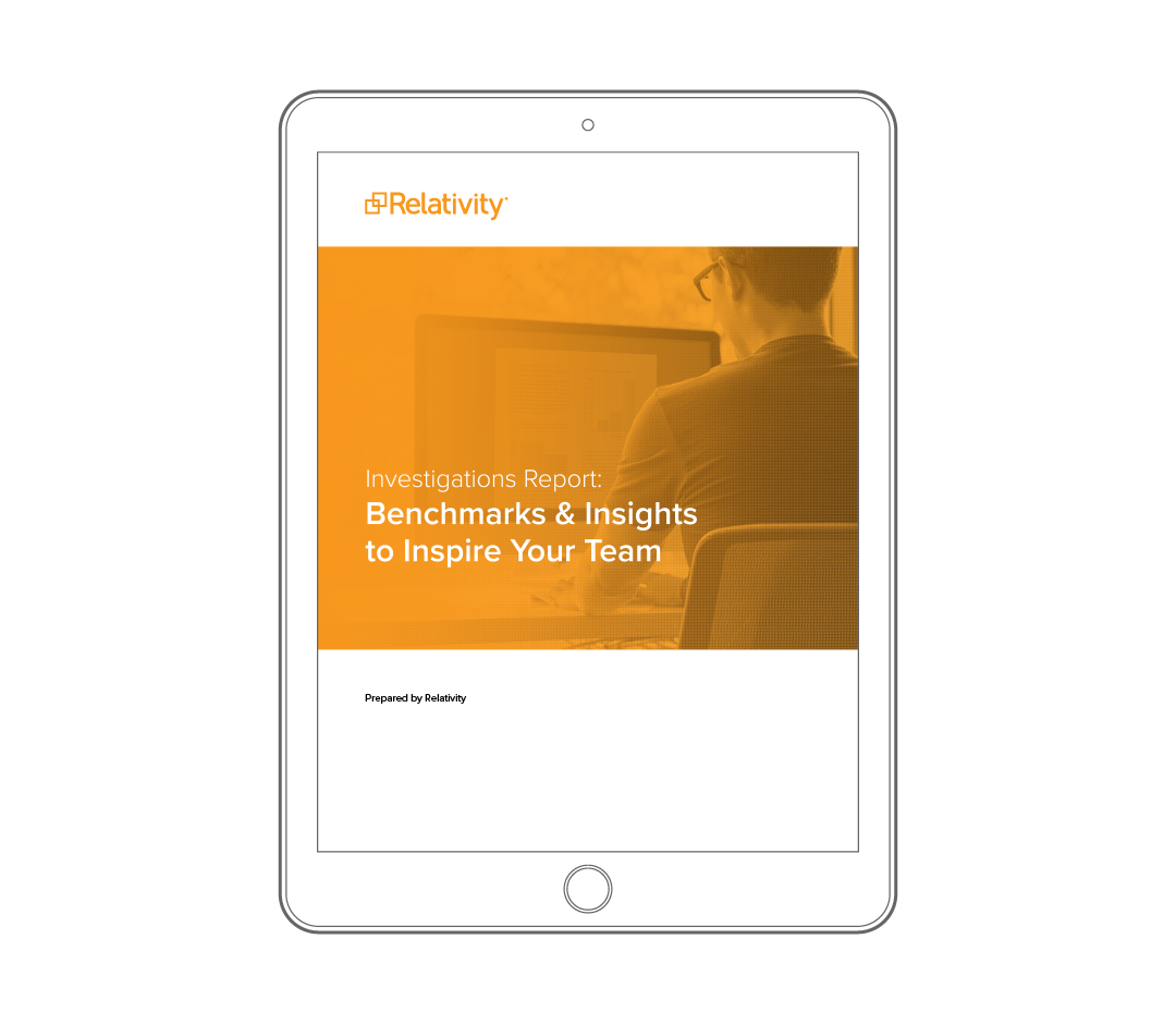 Investigations Report: Benchmarks & Insights to Inspire Your Team