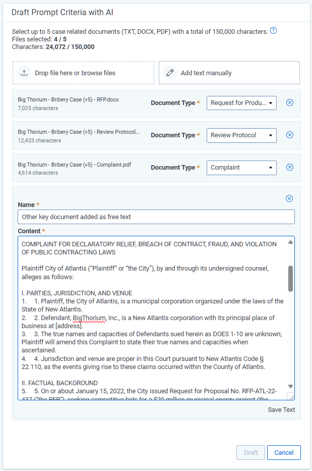 Relativity aiR Prompt Kickstarter