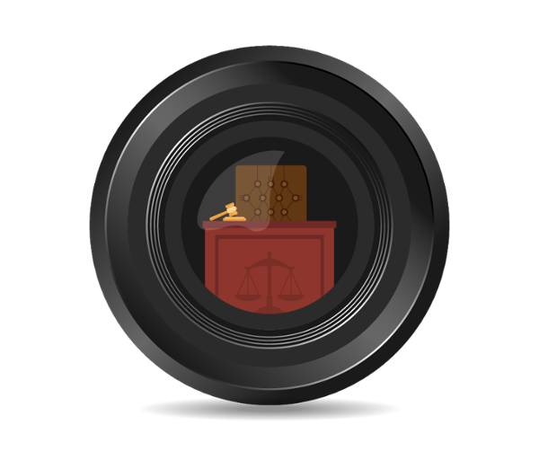 Cameras in the Courtroom: What Might Be on a Judge's Mind When Media Comes to Court? Icon - Relativity Blog