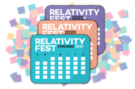 The Visual Theme of Relativity Fest 2019 Icon - Relativity Blog