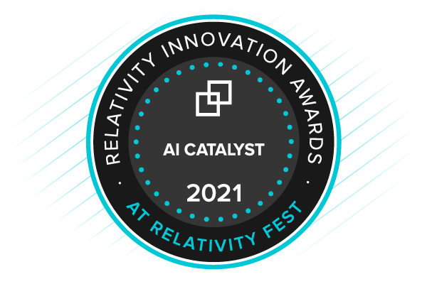 Introducing the AI Catalyst Category in the 2021 Innovation Awards Icon - Relativity Blog
